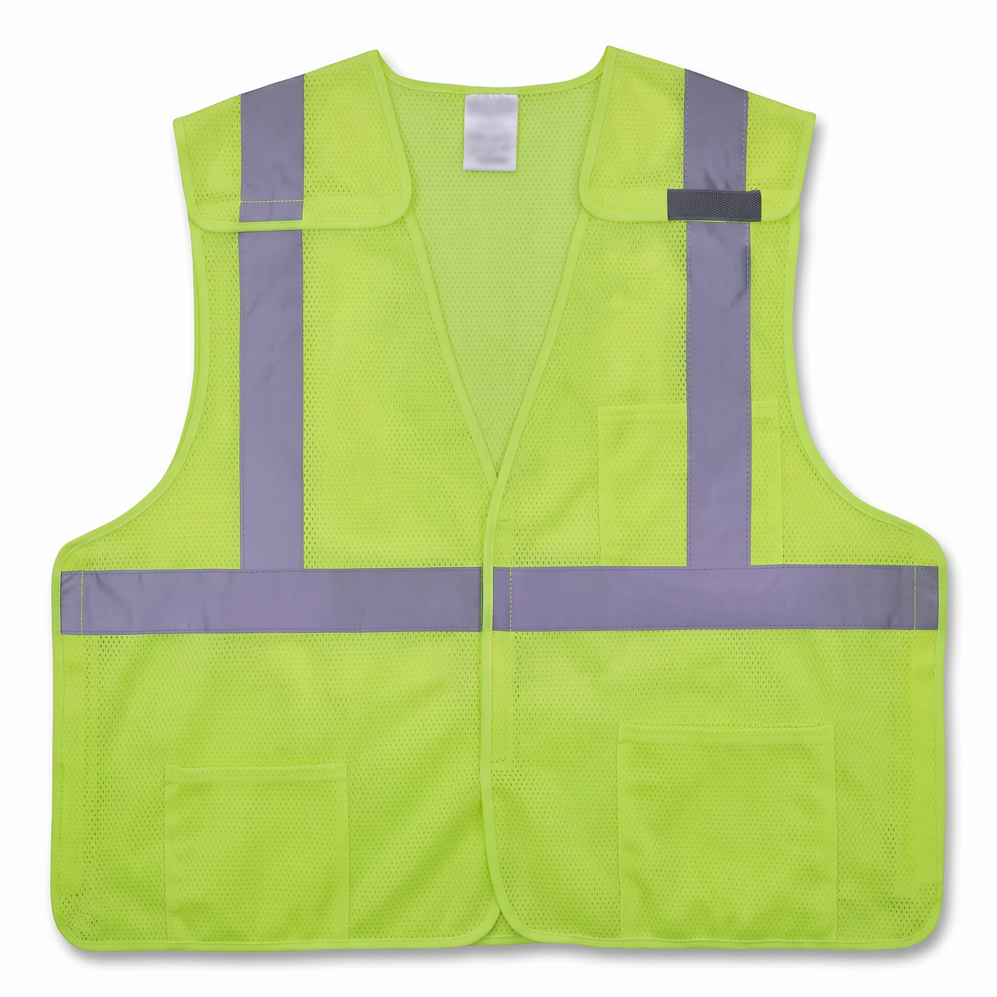 8217BA 2XL/3XL Lime Class 2 Breakaway Mesh Vest
