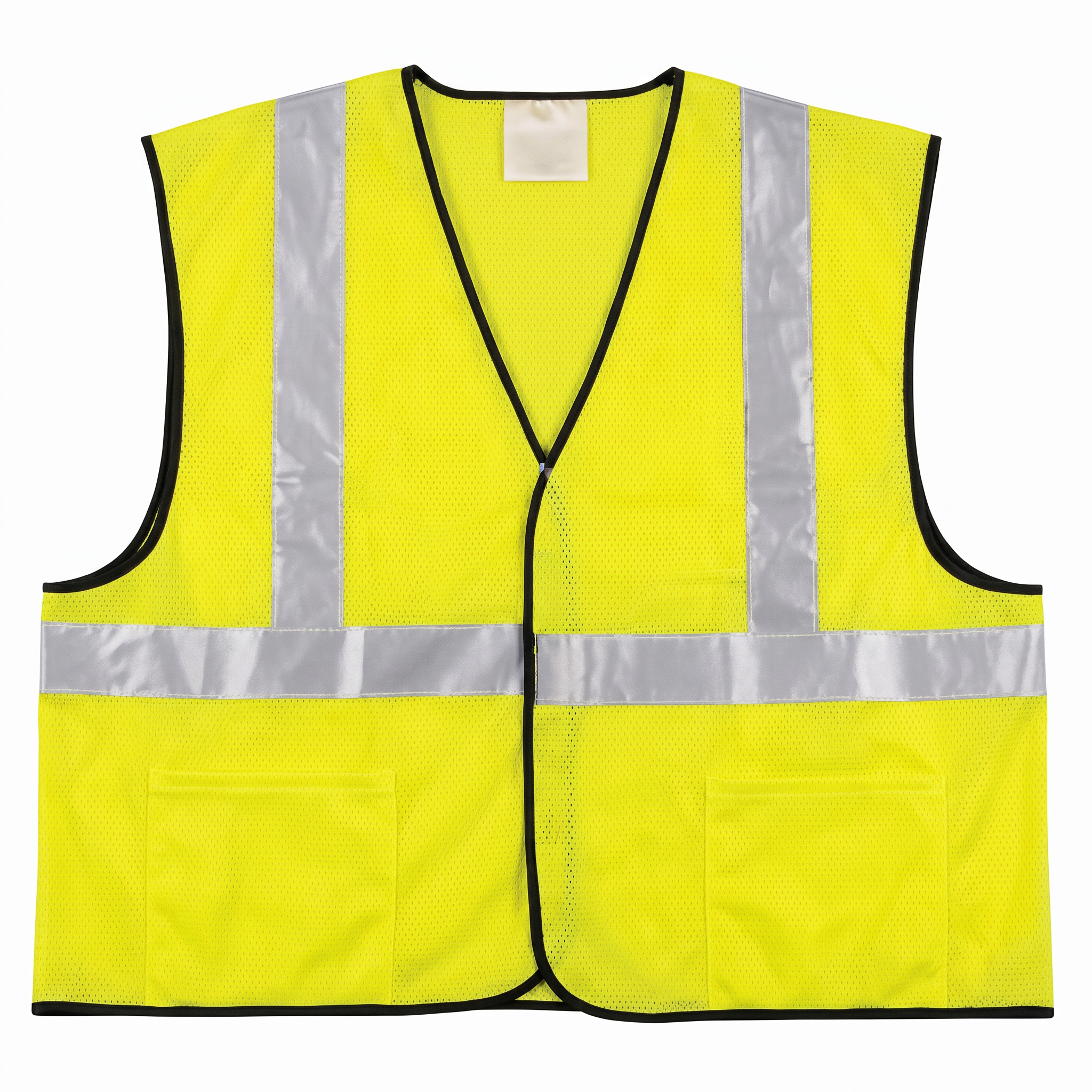 Class II Economy Safety Vest - Lime, Medium