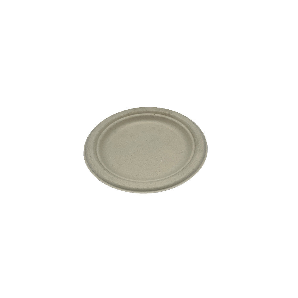 Natural White Bagasse Plates