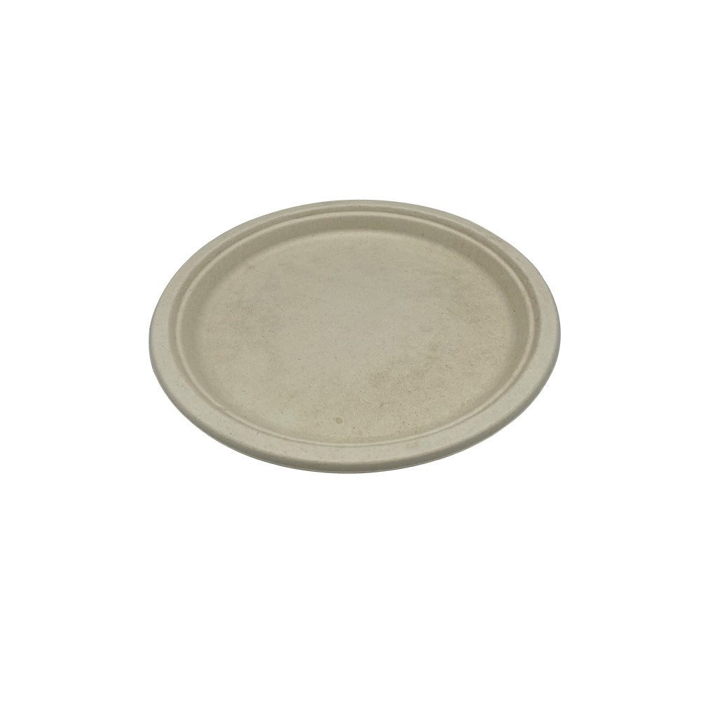 Natural White Bagasse Plates