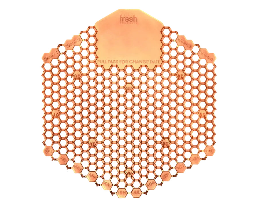 Wave 3D Urinal Screen Orange Mango Scent