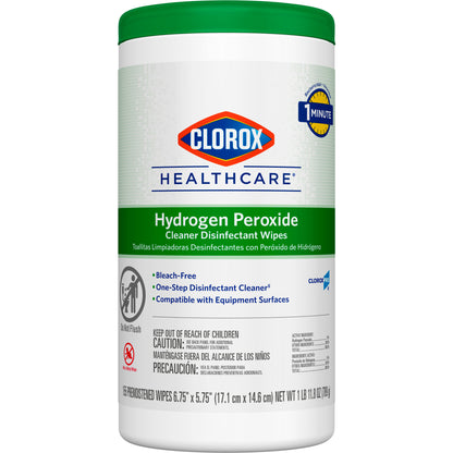 Clorox Healthcare Hydrogen Peroxide Disinfectant Wipes 155 Count