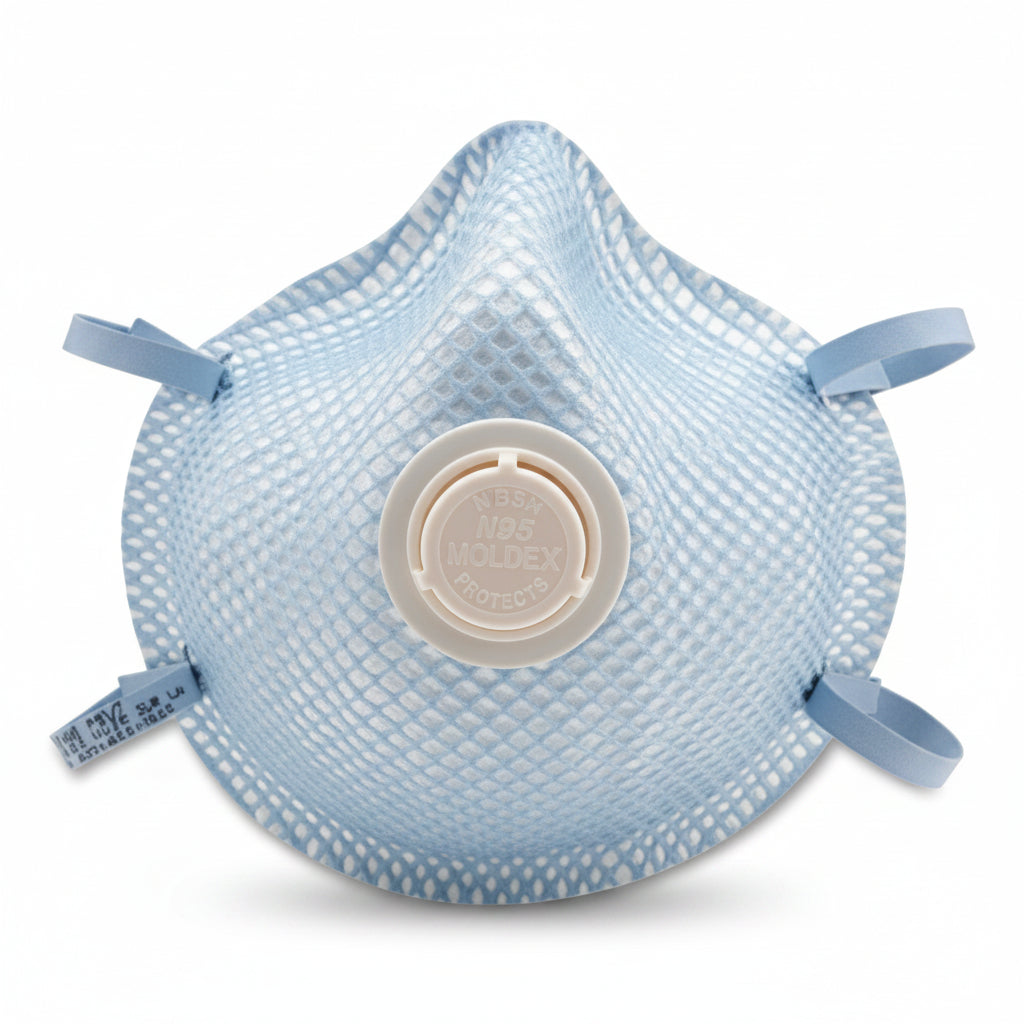 2300 Medium/Large N95 Half-Face Disposable Particulate Respirator with Exhale Valve and 2-Strap