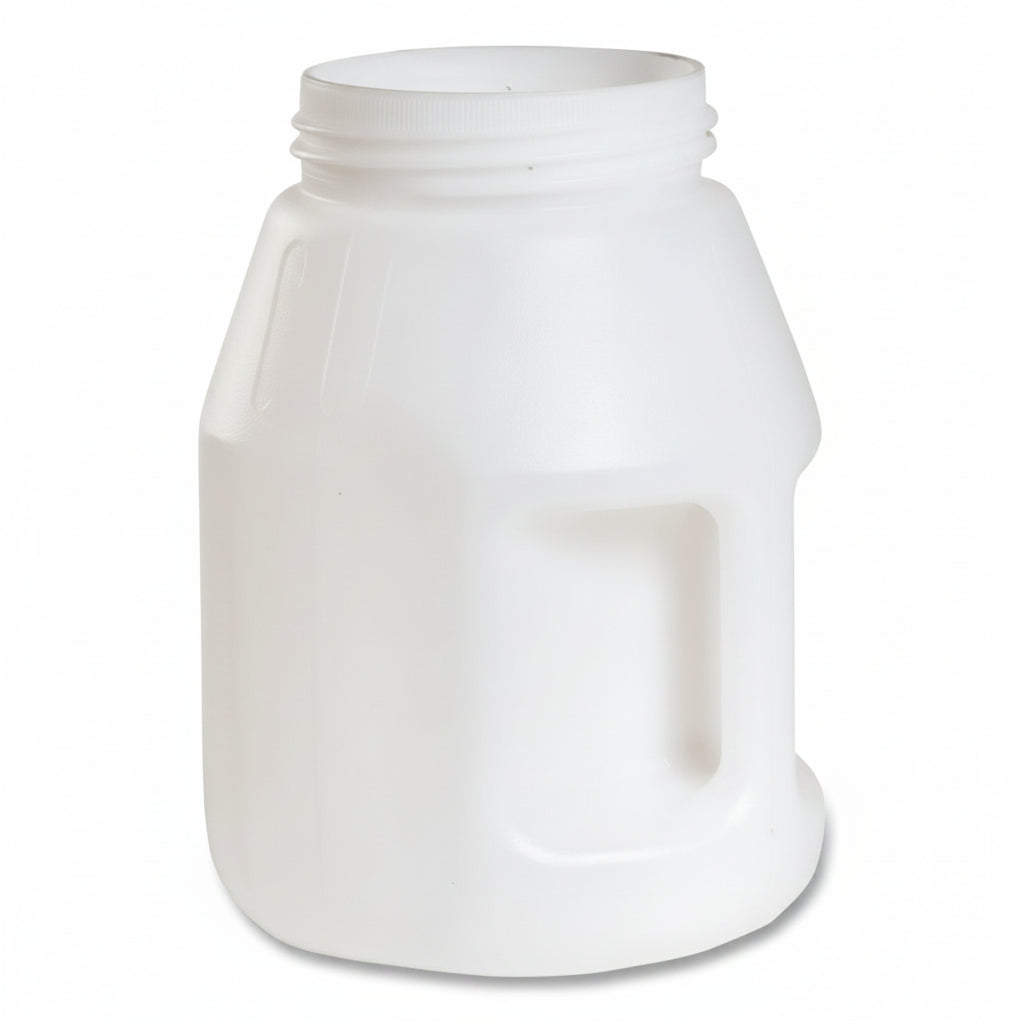 Clear 5 L HDPE Fluid Storage Drum