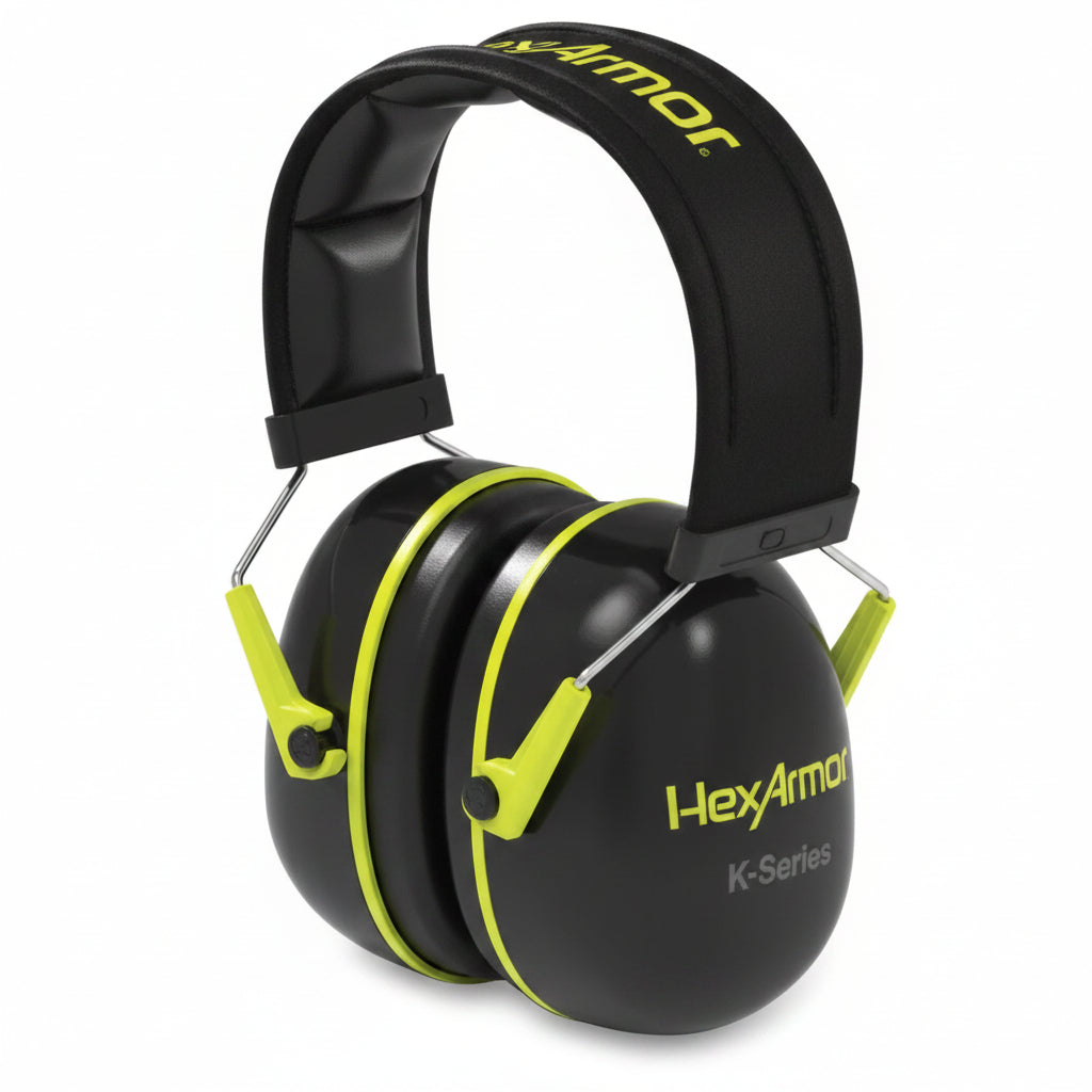 K-Series K2/K3 26 NRR Earmuffs - Black/Lime