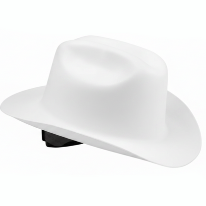 Western Outlaw Cowboy Hard Hat with 4-point Ratchet