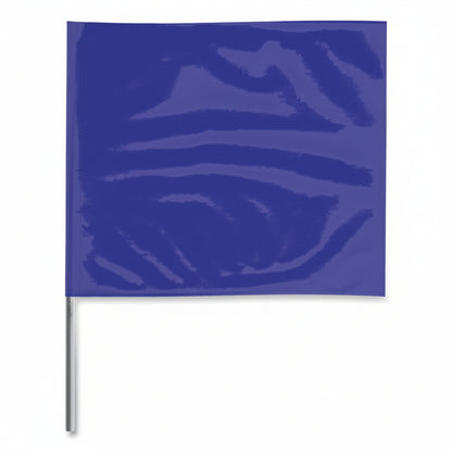 Blue 2 x 3 inch 18-inch Stake Flag