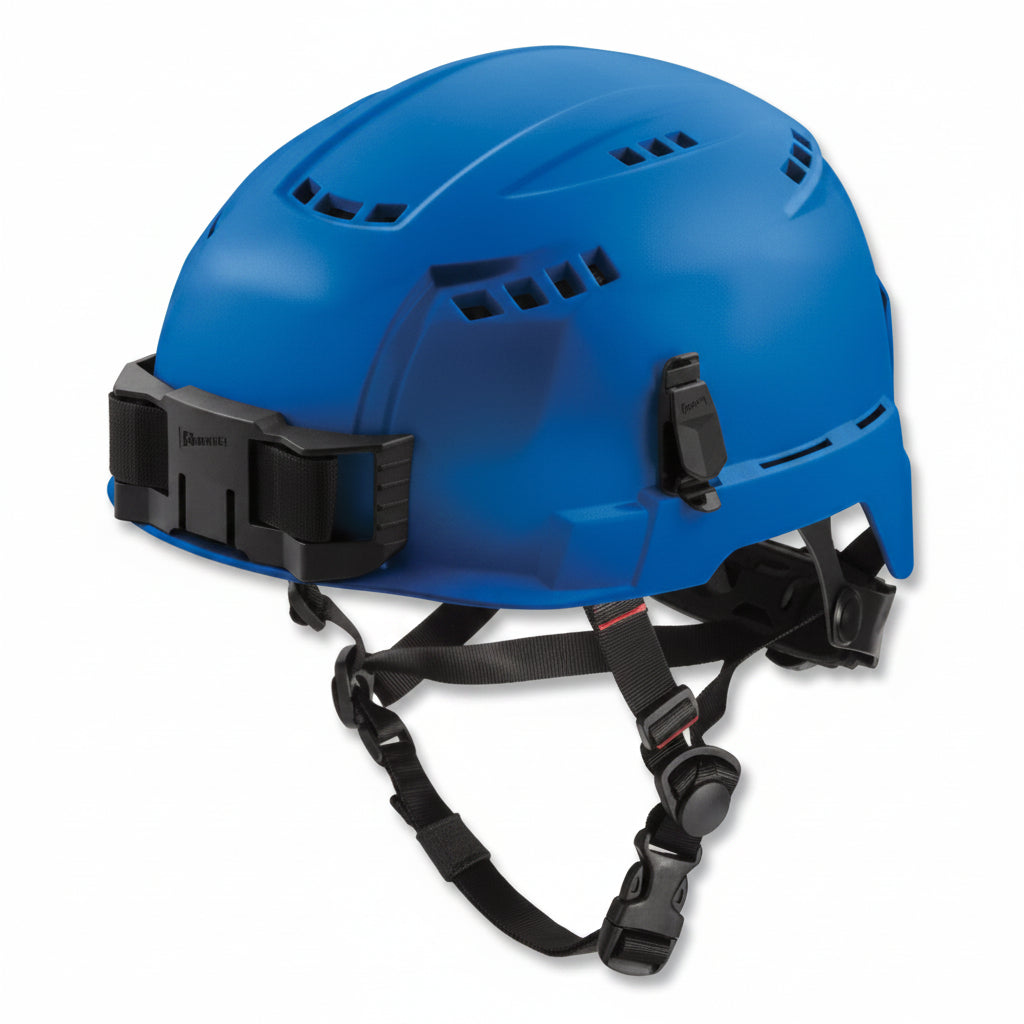 Blue Vented Class C BOLT Safety Helmet