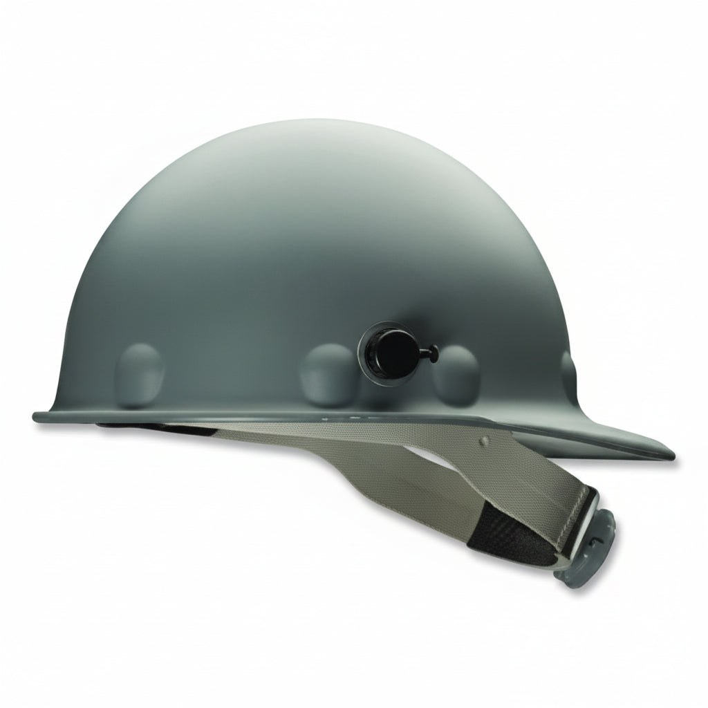 Gray Roughneck P2 Hard Cap with 8-point Ratchet