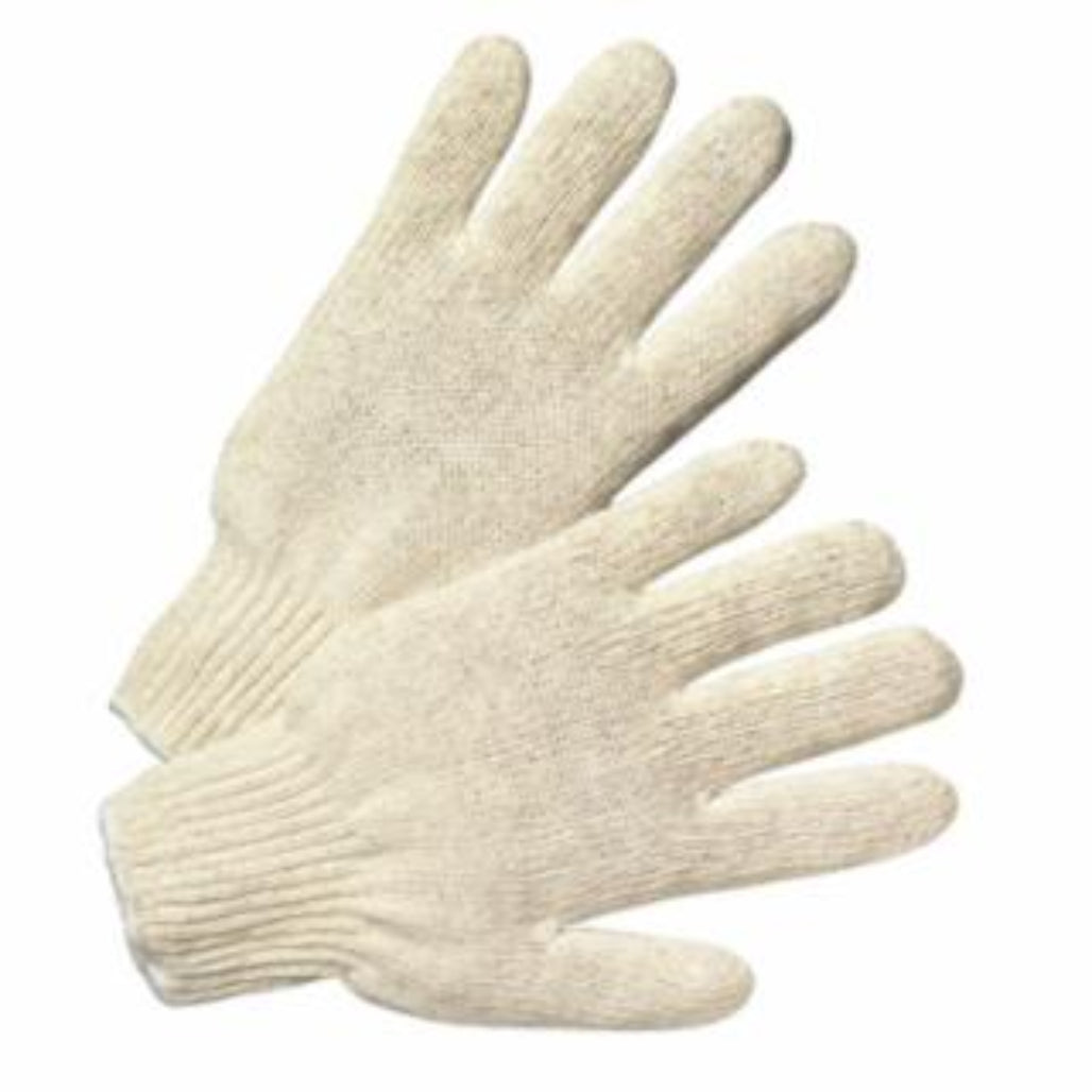 7-ga Standard Weight Seamless String-Knit Gloves - Large