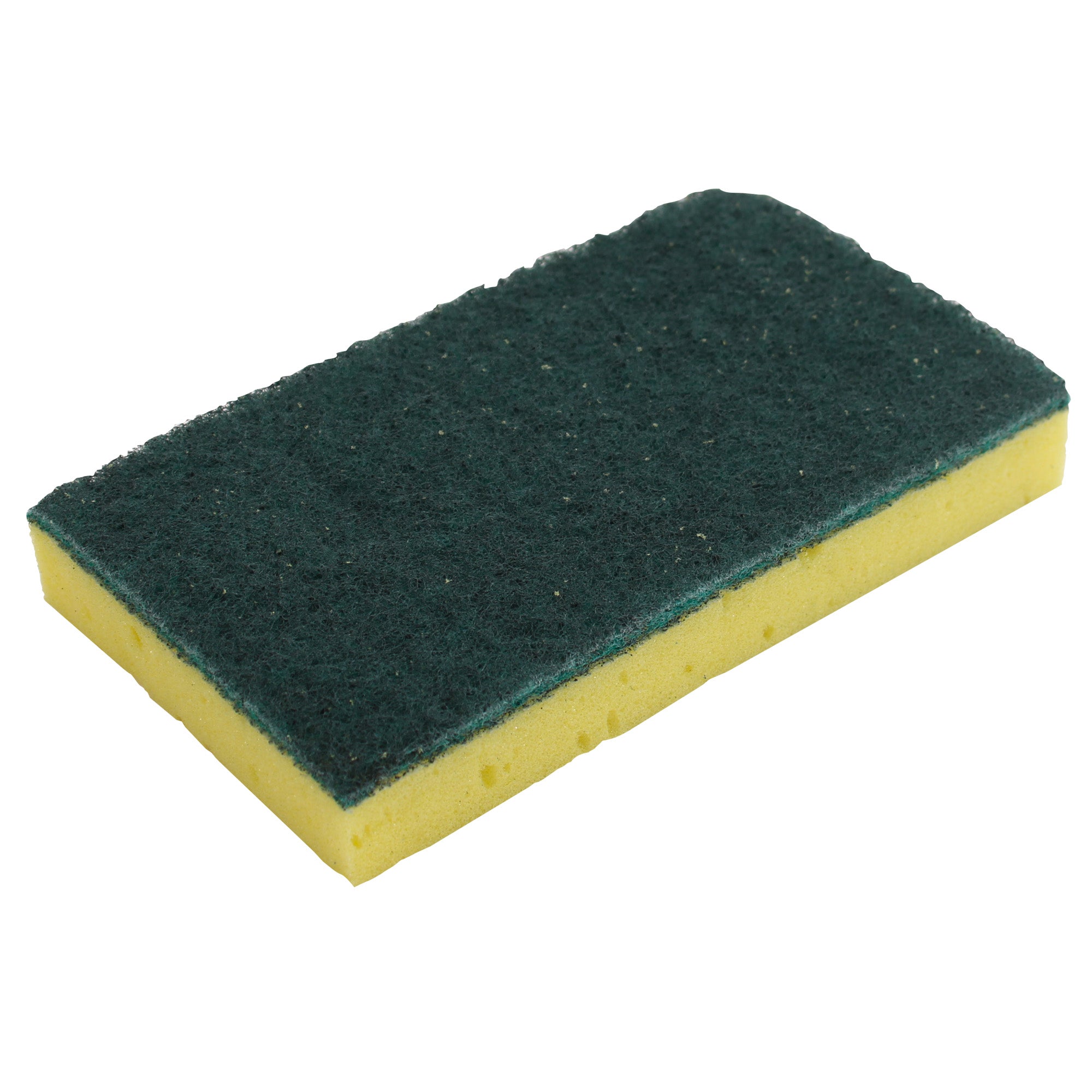 Polyurethane Scrubber Sponge Green/Yellow