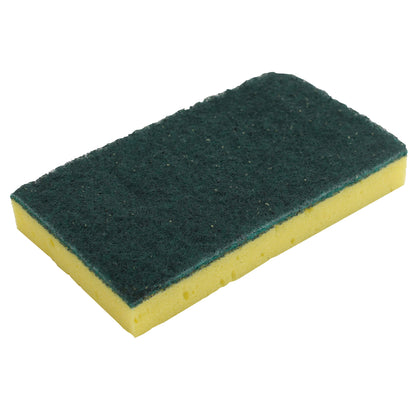 Polyurethane Scrubber Sponge Green/Yellow