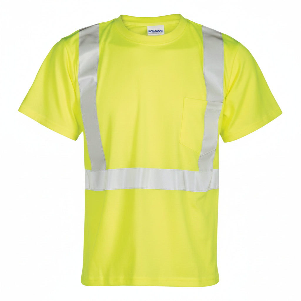 Safety Class 2 Shirt - Lime, X-Large