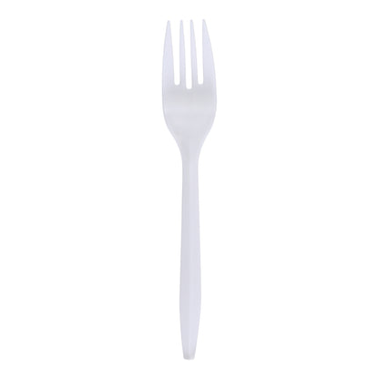 Medium Weight White Wrapped Fork
