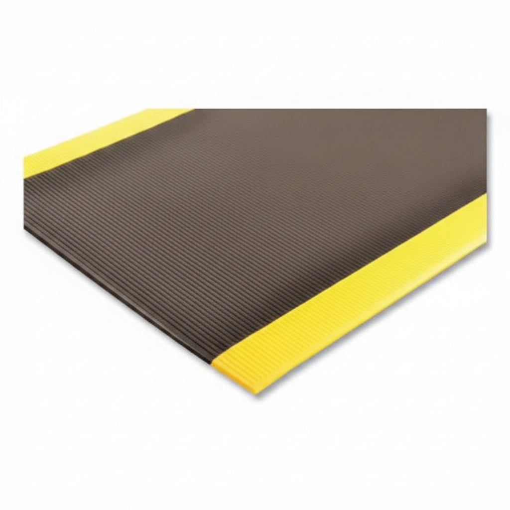 Razorback Dyna-Shield 406 Black/Yellow 2 ft x 60 ft Anti-Fatigue Mat Roll
