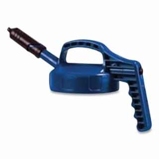 OilSafe Blue Mini Spout Lid - 1/4 inch dia