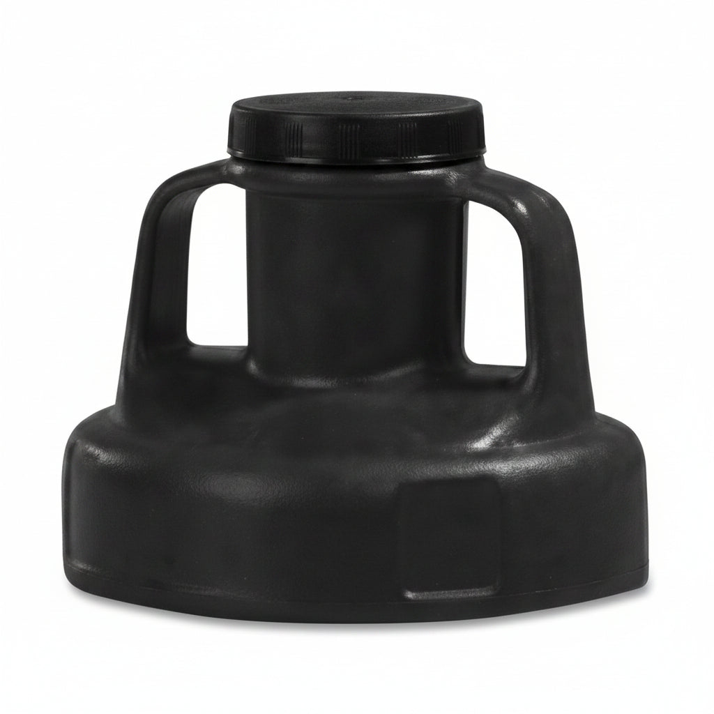 OilSafe Black Multi-Purpose Utility Lid - 2 inch dia