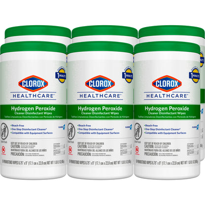 Clorox Healthcare Hydrogen Peroxide Disinfectant Wipes 95 Count