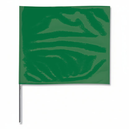 Green 2 x 3 inch 21-inch Stake Flag