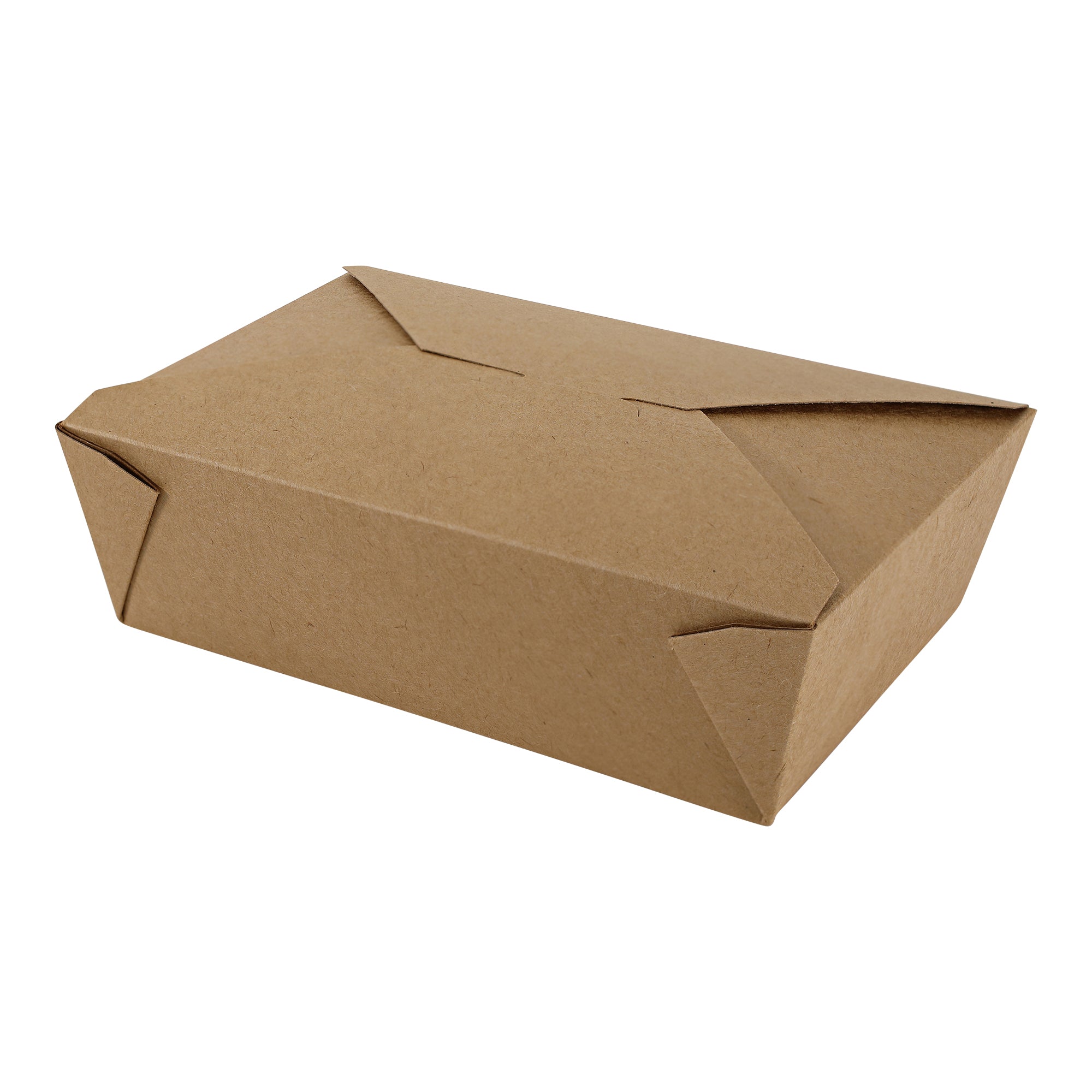 Kraft Folded Takeout Box #3