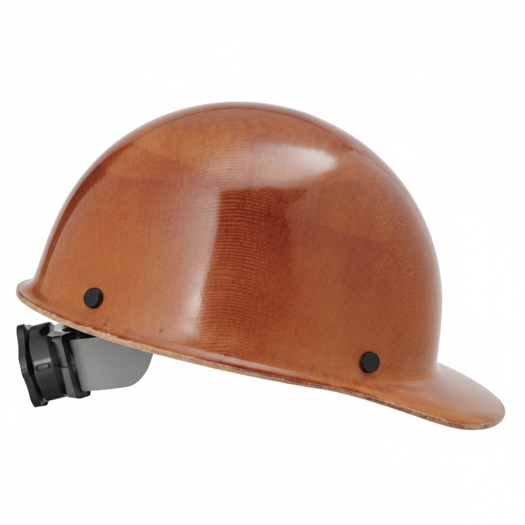 Skullgard Protective Cap Style Hard Hat with Fas-Trac III Suspension in Natural Tan