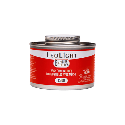 LeoLight Vesta Heat Screw Top Wick Chafing Fuel 6 Hour