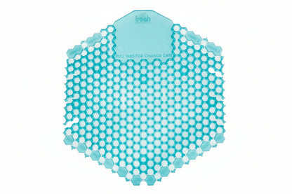 Wave 3D Urinal Screen Blue Cotton Blossom Scent
