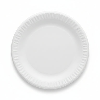 Concorde White Foam Plate