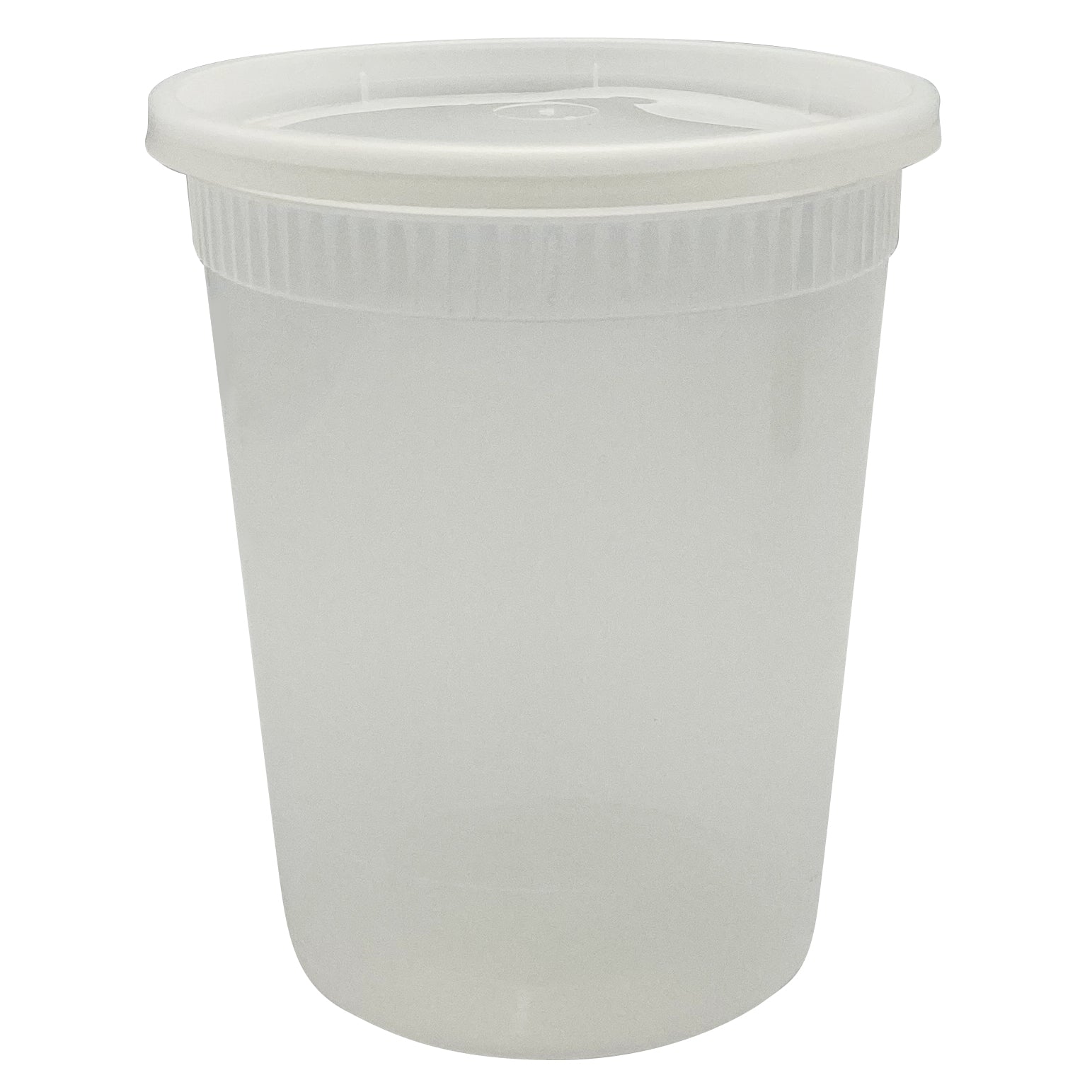 Heavy Duty Deli Container 32 oz Clear Combo