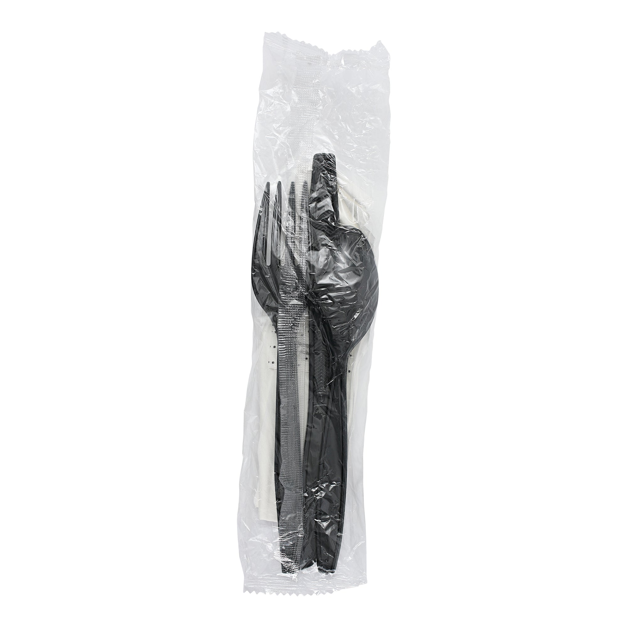 Banquet Heavy Weight Black Cutlery Kit