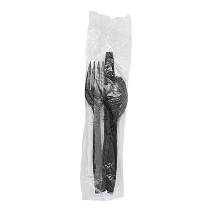 Banquet Heavy Weight Black Cutlery Kit