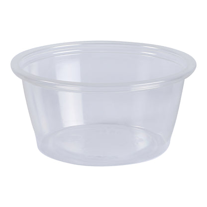 Plastic Portion Cup 2 oz Clear