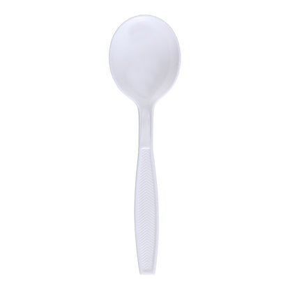 Banquet Heavy Weight White Soup Spoon