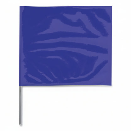 Blue 2 x 3 inch 21-inch Stake Flag