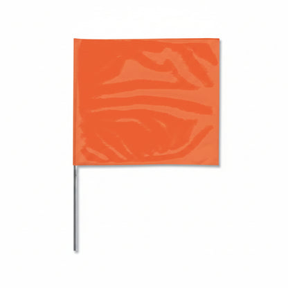 Orange Glo 2 x 3 inch 21-inch Stake Flag