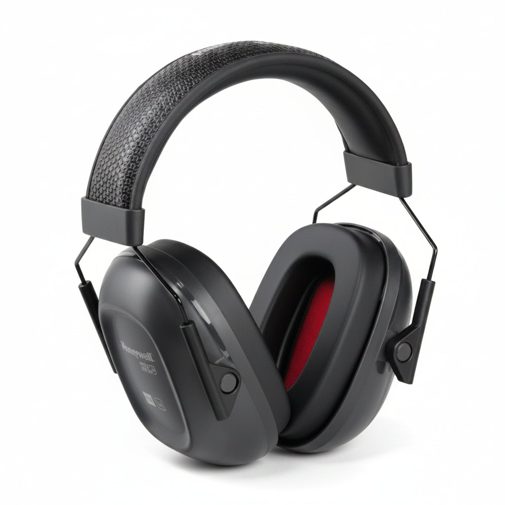 VeriShield 100 Series VS110 NRR 24 dB Black Over-the-Head Passive Earmuffs
