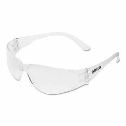 Checklite CL1 Frameless Clear Anti-Fog Safety Glasses with Clear Polycarbonate Temples