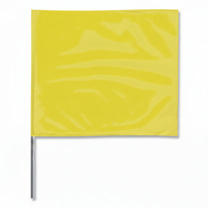Yellow 4 x 5 inch 36-inch Stake Flag