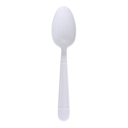 Essentials Heavy Weight White Teaspoon