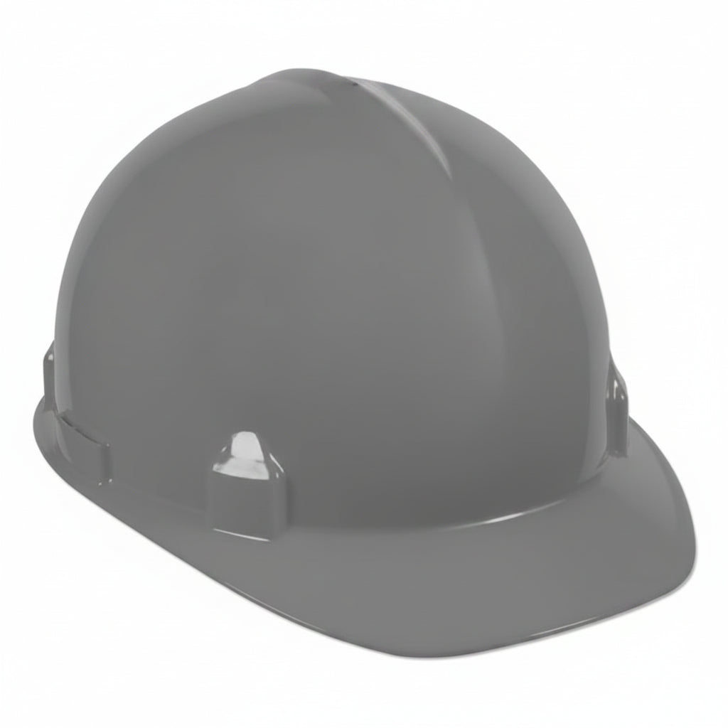 Grey Front Brim SC-6 Hard Hat with 4-point Ratchet