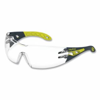 Clear MX200 Safety Glasses - Gray/Lime Frame (02)