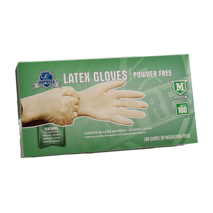 Latex Glove Powder Free Medium