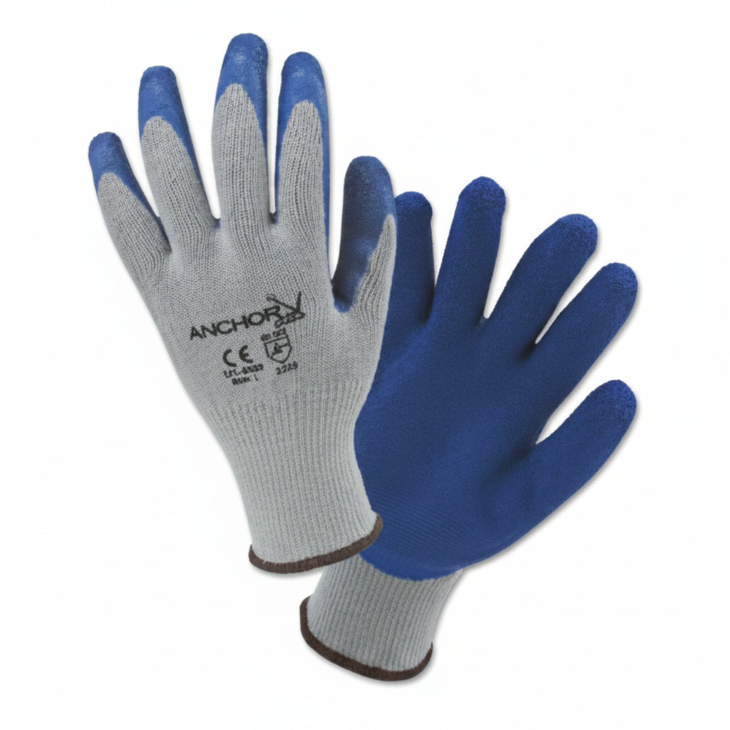 Latex Coated Gloves - Medium