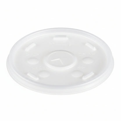 Straw Slot Lid Translucent 12-24 oz