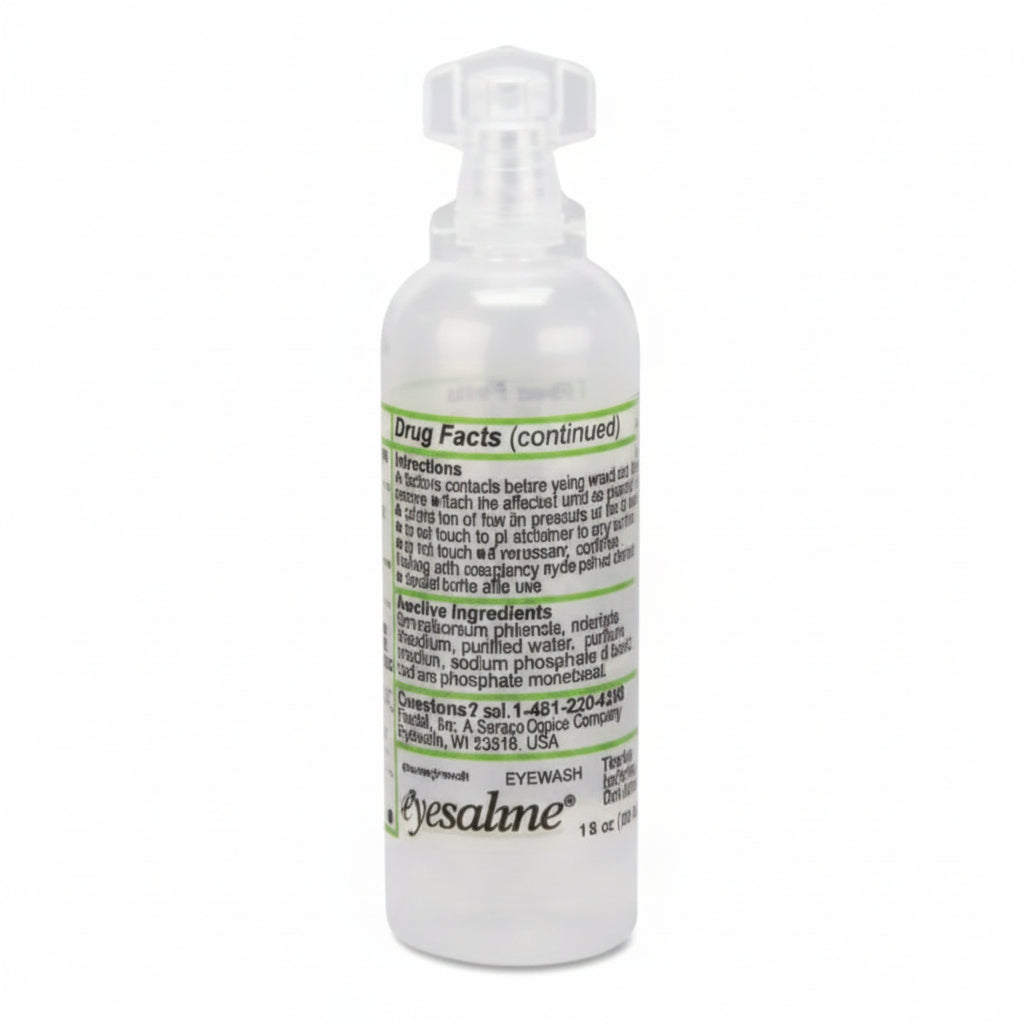 Personal Eyewash Solution 1 oz Bottle