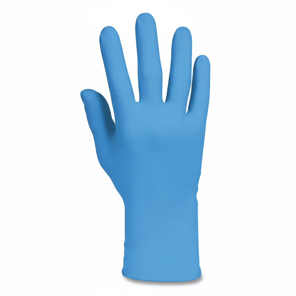 G10 Comfort Plus Large Blue Nitrile Gloves, 6 mil
