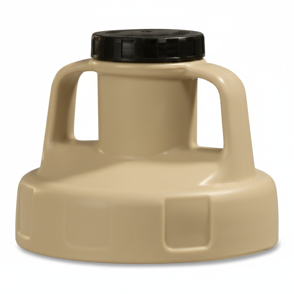 OilSafe Beige Multi-Purpose Utility Lid - 2 inch dia