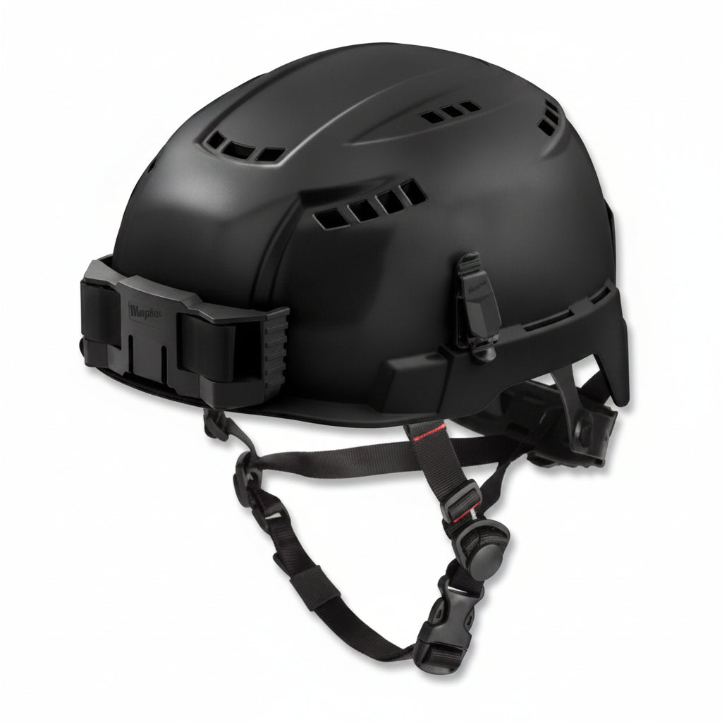 Black Vented Class C BOLT Safety Helmet