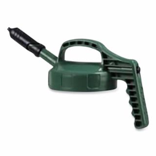 OilSafe Dark Green Mini Spout Lid - 1/4 inch dia