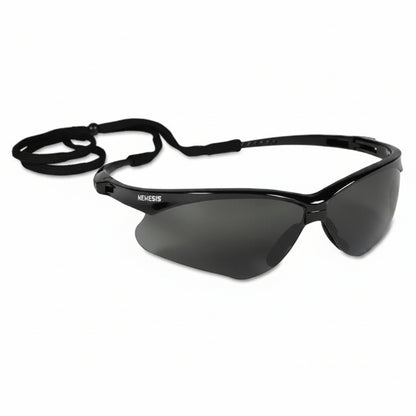 V30 Nemesis Smoke Anti-Fog Safety Glasses with Black Nylon Frame